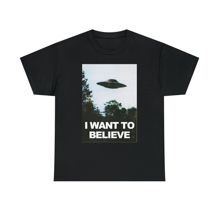 Alien Ufo Hunter Shirt I Want To Believe T-Shirt Alien Ufo Hunter Shirt I Want To Believe T-Shirt