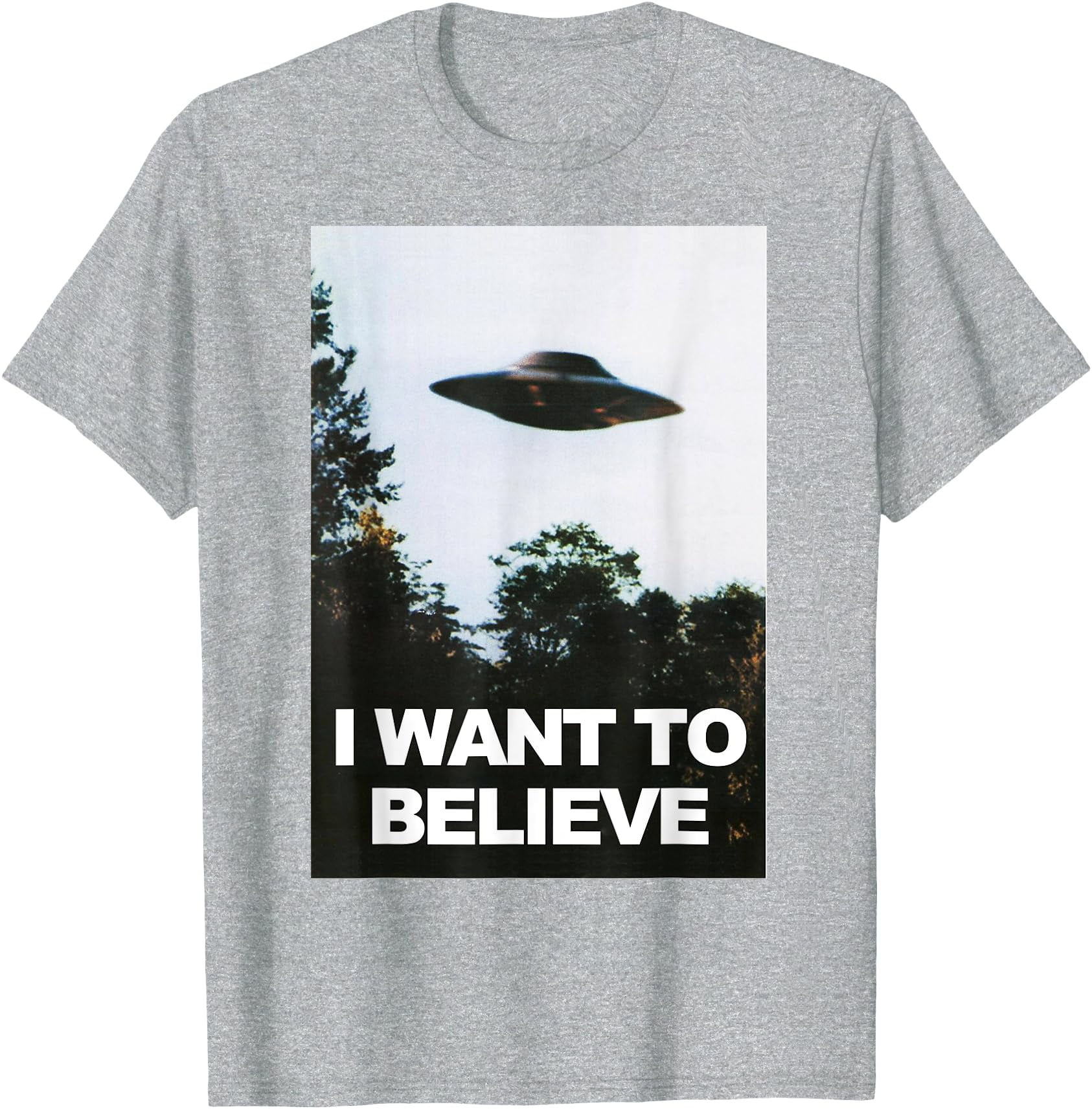 Alien UFO Hunter I Want To Believe Unisex T-Shirt for Men Women Kids ...