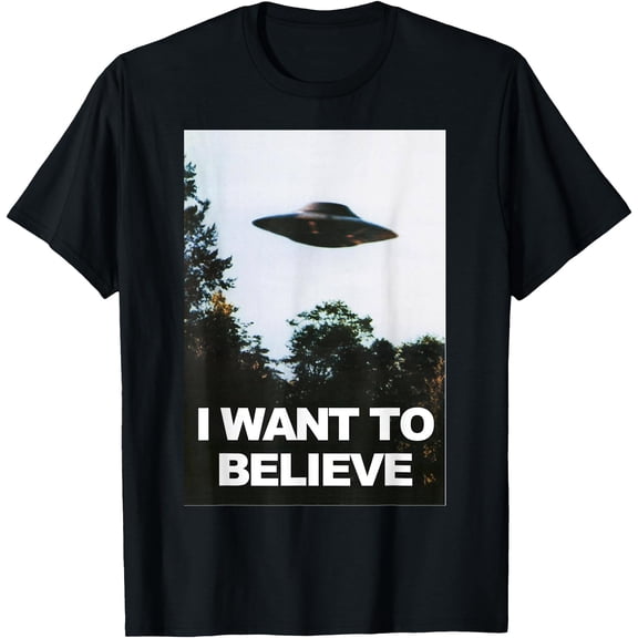 Alien UFO Hunter I Want To Believe Unisex T-Shirt for Men Women Kids