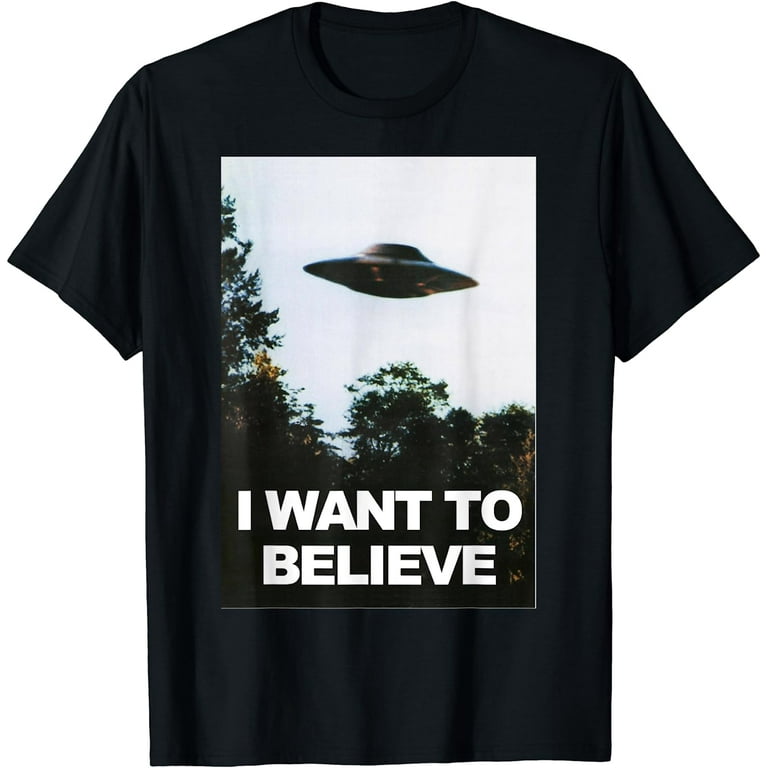 Alien Ufo Hunter Shirt I Want To Believe T-Shirt Alien Ufo Hunter Shirt I Want To Believe T-Shirt