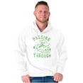 thumbnail image 1 of Alien UFO Passing Through Cute Funny Unisex Plus Fleece Graphic Hoodie Brisco Brands 5X, 1 of 5