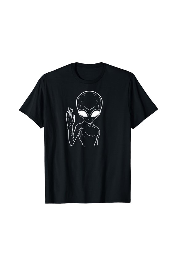 Alien UFO Space Ship Gift Extraterrestrial T-shirt