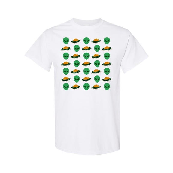 Alien Ufo Invasion T-Shirt Women -Image by Shutterstock, Female Large