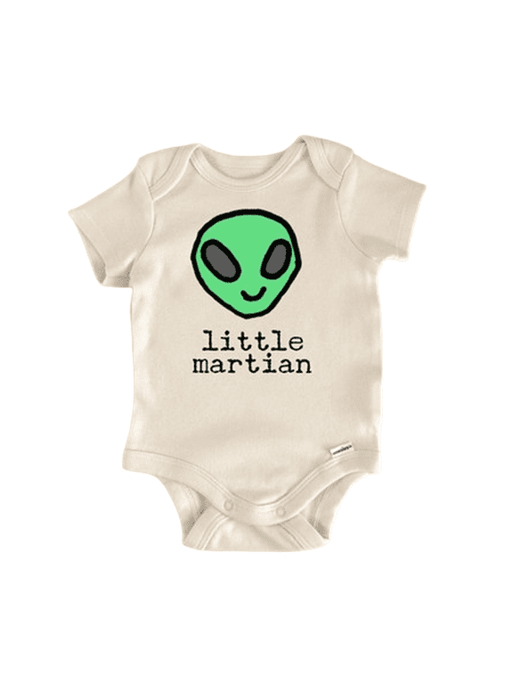 Alien Ufo Newborn Baby Bodysuit