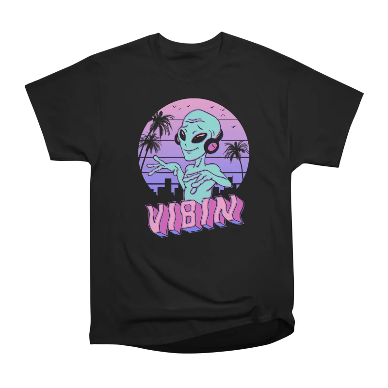 Alien Vibes T-Shirt Tee Gift For Him Merch For Her Apparel For Friend ...
