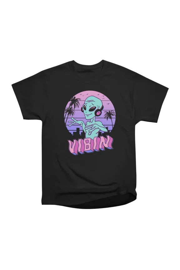 Alien Vibes T-Shirt Tee Gift For Him Merch For Her Apparel For Friend