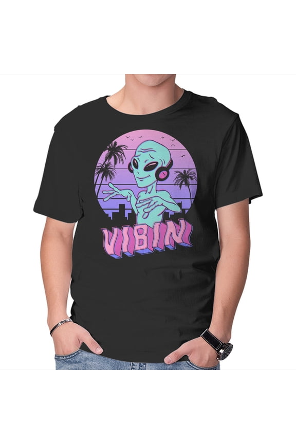 Alien Vibes Unisex T-Shirt Tee Sweatshirt Hoodie Tank Top