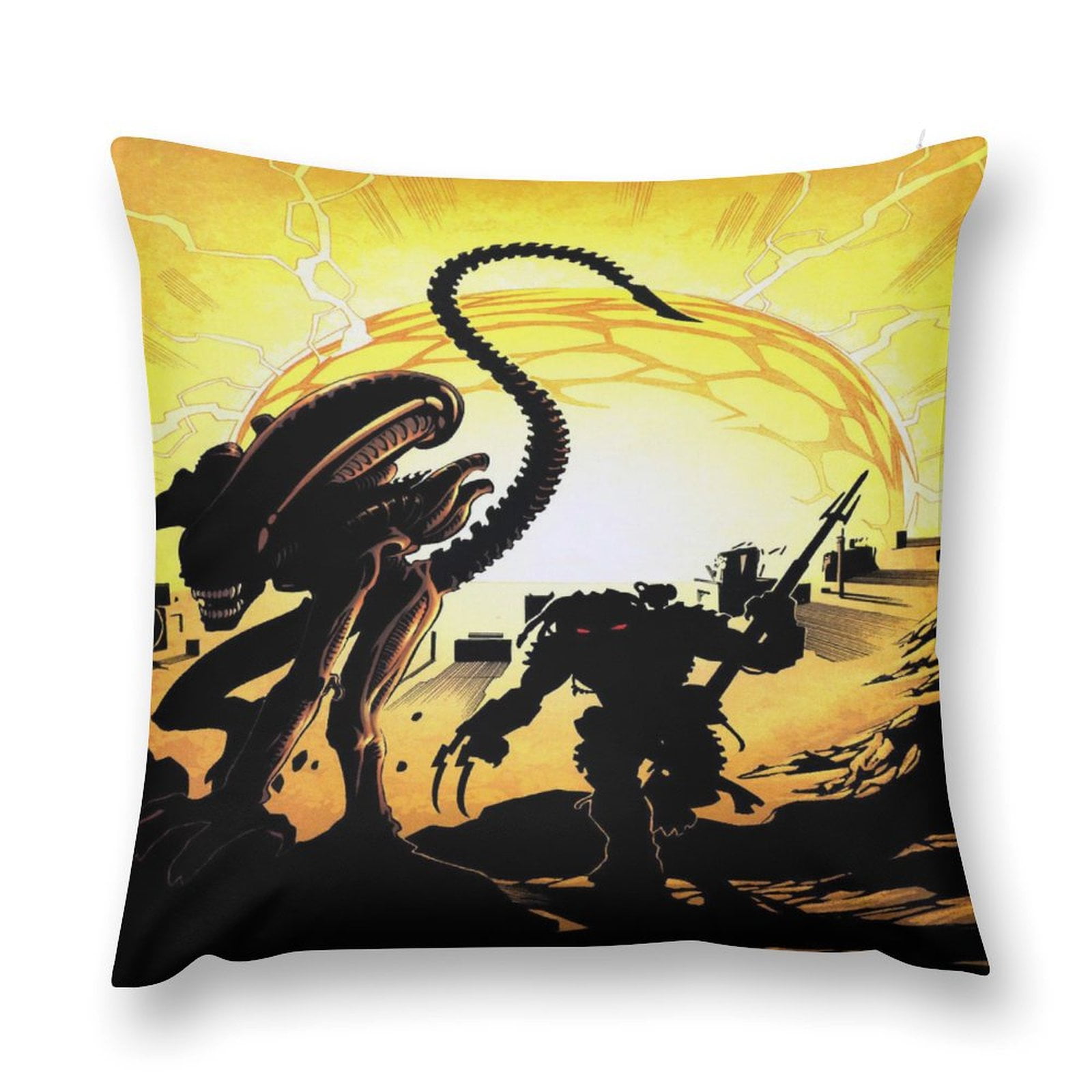 Alien Vs Predator 14 Microfiber Pillow Cases for Sofa Funny Cushion