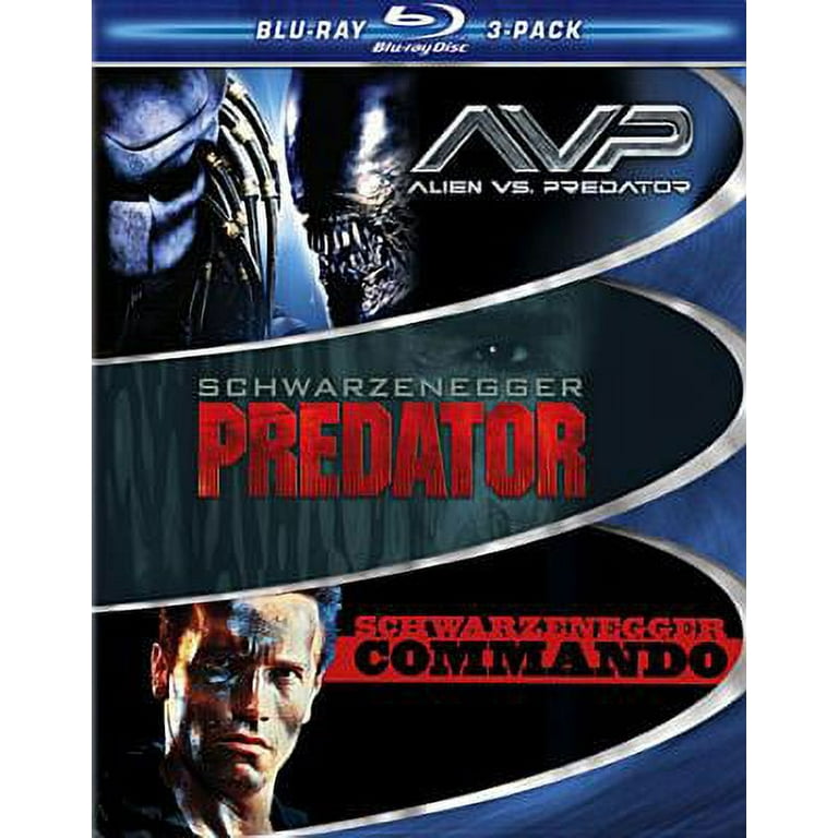 Alien Vs. Predator / Predator / Commando 3-Pack (Blu-ray