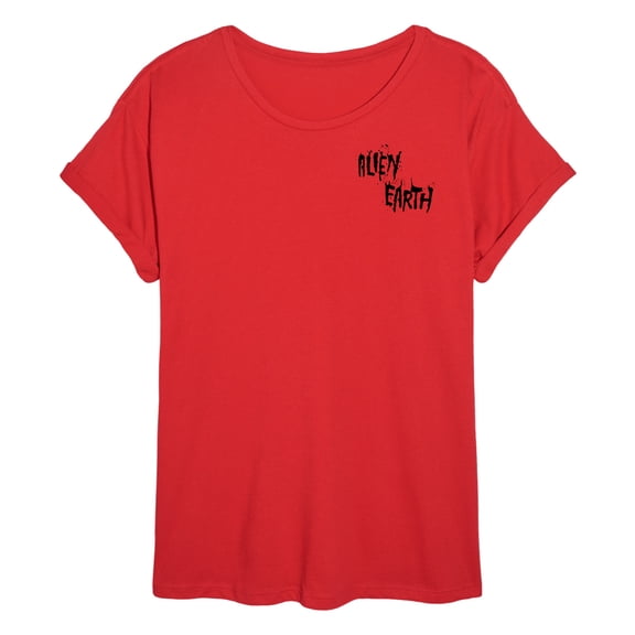 Alien - Weyland Yutani Corp - Juniors Oversized Graphic T-Shirt