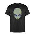 thumbnail image 1 of Alien With Space Eyes T-Shirt Women -SPIdeals Designs, Female Medium, 1 of 4