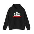 thumbnail image 1 of Alien Workshop 3 Aliens Black Retro Skateboarding Hoodie Design - L / Black, 1 of 4