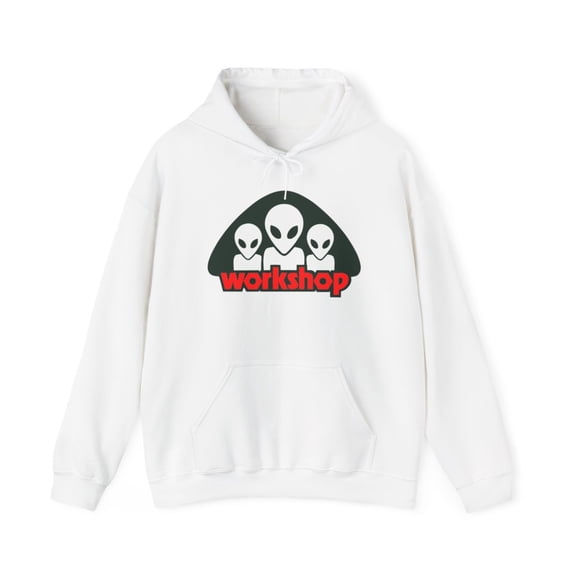 Alien Workshop 3 Aliens Black Retro Skateboarding Hoodie Design - 5XL / White