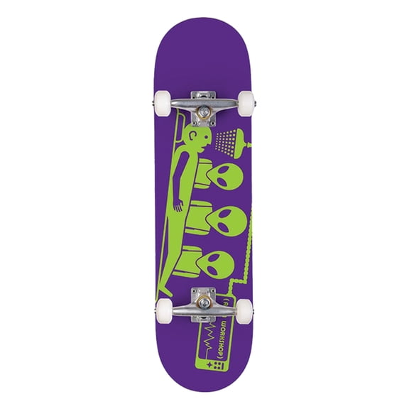 Alien Workshop Abduction Complete Skateboard 7.75 Purple/Green