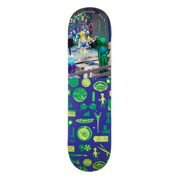 Alien Workshop Montano Zenith Skateboard Deck - 8.25" Blue (Deck Only)
