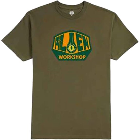 Alien Workshop OG Logo Small Olive/Gold/Green