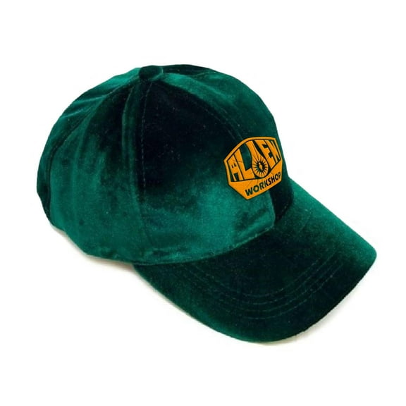Alien Workshop OG Logo Velvet Adjustable Hat Green
