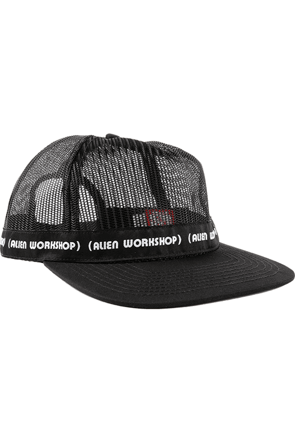 Parentheses Mesh Hat Black