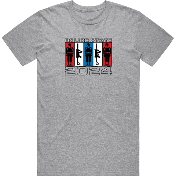 Alien Workshop Police State Small Extra Large Heather Grey