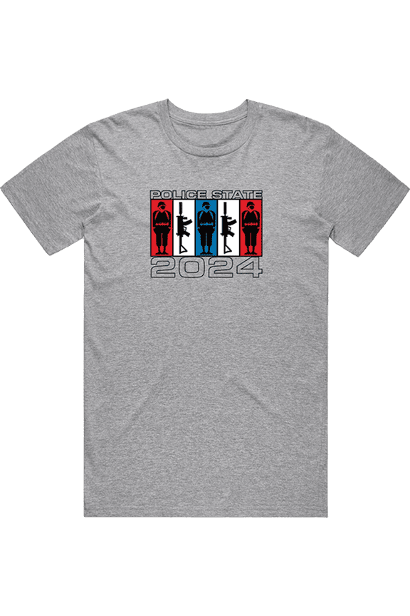 Police State Small Heather Grey