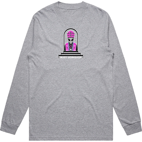 Alien Workshop Priest Ls M-Heather Grey