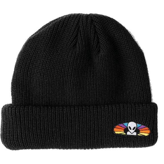 Alien Workshop Spectrum Embroidered Patch Beanie Black