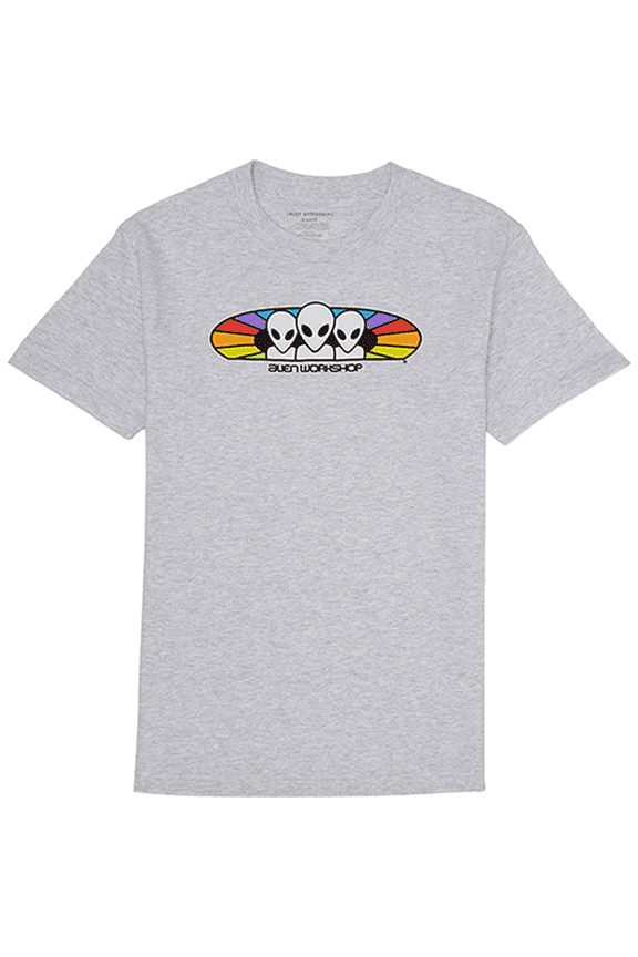 Spectrum Short Sleeve T-Shirt Heather Grey, Medium, Men's