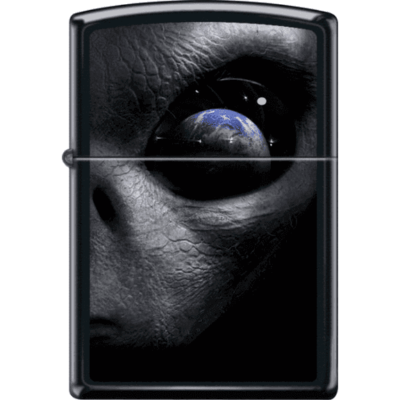 Zippo Lighter - Alien Earth Eye