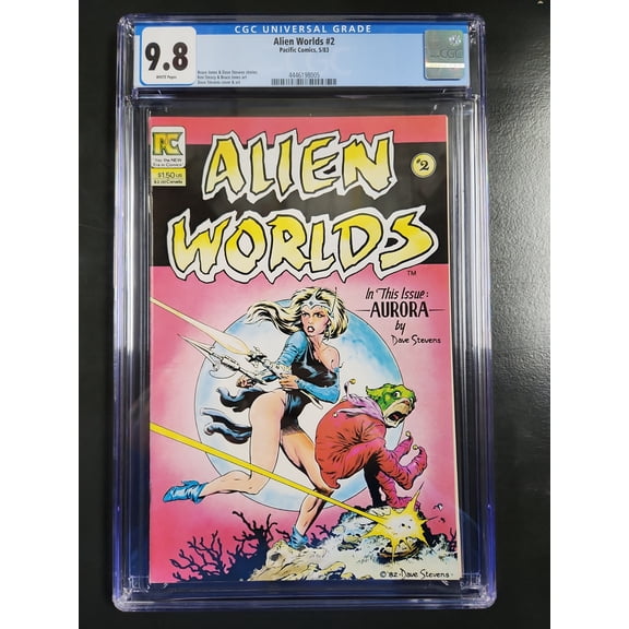 Alien Worlds #2 - CGC 9.8 Comic Book