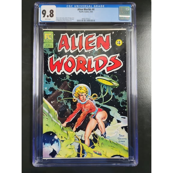 Alien Worlds #4 - CGC 9.8 Comic Book