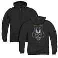 thumbnail image 1 of Alien Xenomorph (Back Print) Adult Zipper Hoodie Sweatshirt Black, 1 of 3