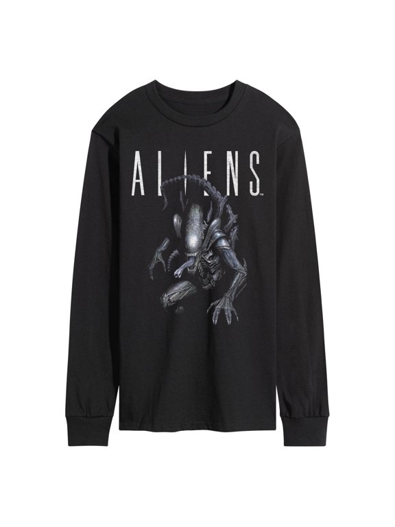 s - Xenomorph Comic Men's Long Sleeve Graphic T-Shirt
