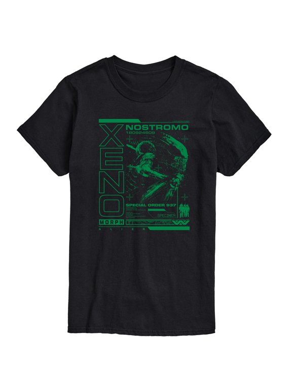 - Xenomorph Dark Digital Men's Short Sleeve Graphic T-Shirt