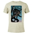thumbnail image 1 of Alien Xenomorph Illustrated Poster - Short Sleeve Blended T-Shirt for Adults - Customized-Putty Snow Heather, 1 of 5