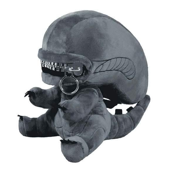 Alien Xenomorph Plush- Xenomorph Zipper mouth Plush Cute Stuff Plush, Holiday Decorations Gifts for Fans