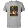 thumbnail image 1 of Alien Xenomorph Prepare Yourself Retro - Short Sleeve Cotton T-Shirt for Adults - Customized-Athletic Heather, 1 of 5