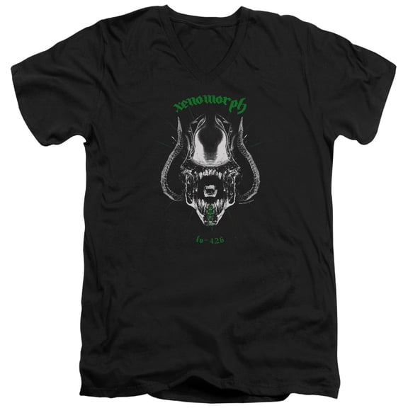 Alien - Xenomorph - Slim Fit V Neck Shirt - Large