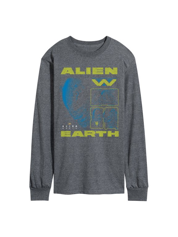 - Xenomorphs Multi Image Men's Long Sleeve Graphic T-Shirt