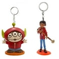 thumbnail image 1 of Alien as Miguel & Boy Coco PVC Key Ring Keychain Figure Figurine New, 1 of 1