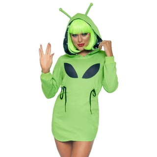 Dropship Alien Costume For Kids Funny Halloween Hooded Robe Boys Girls  Mardi Gras Christmas Costume to Sell Online at a Lower Price