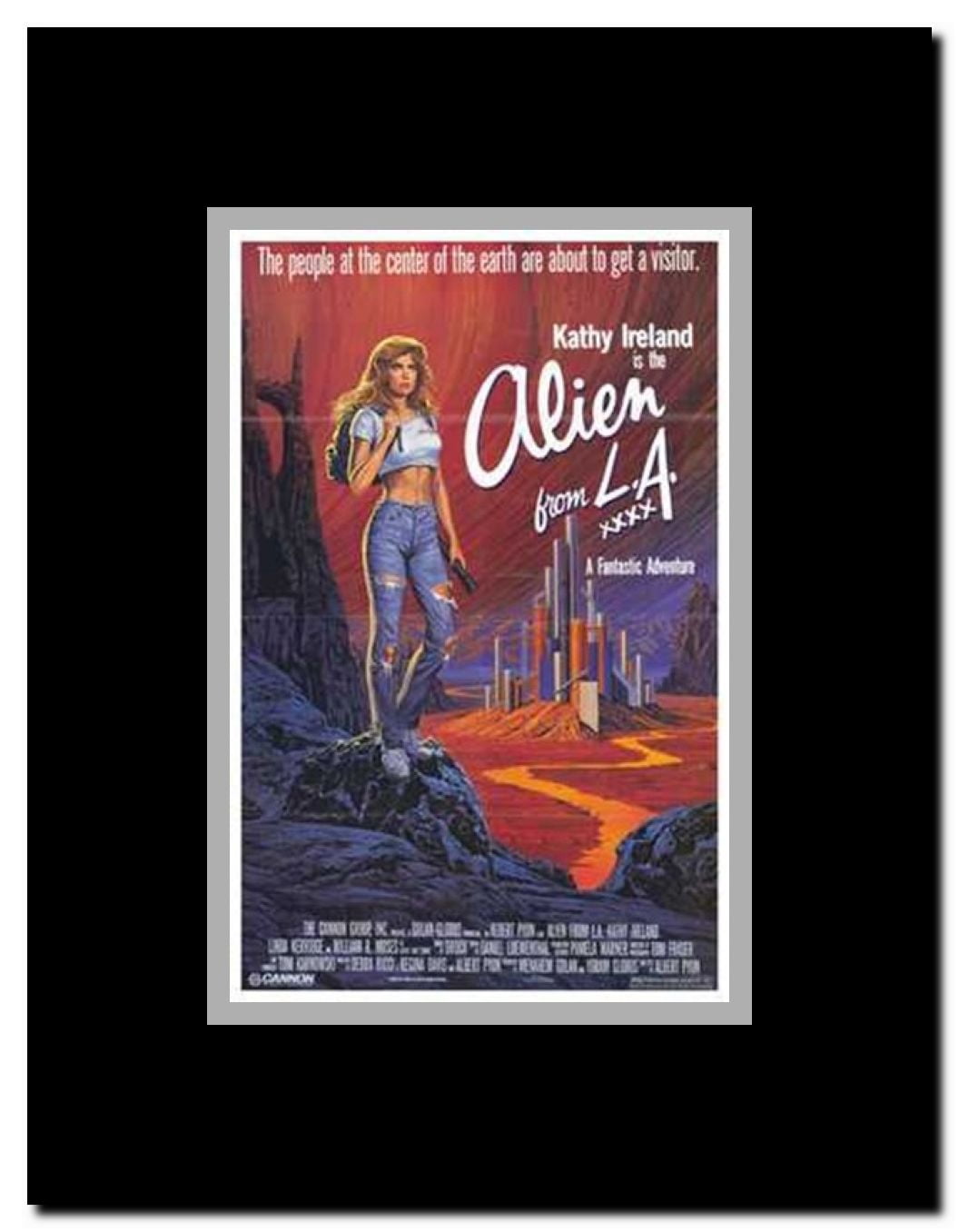 Alien from La Framed Movie Poster