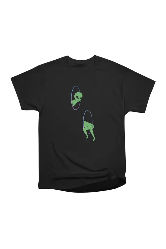 Alien space portal T-Shirt Tee Gift For Him Merch For Her Apparel For Friend