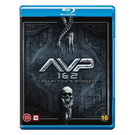 Alien vs. Predator 1-2 ( AVP: Alien vs. Predator / AVPR: Aliens vs Predator - Requiem ) ( Alien vs. Predator / Aliens vs. Predator: Requiem ) [ Blu-Ray, Reg.A/B/C Import - Denmark ]