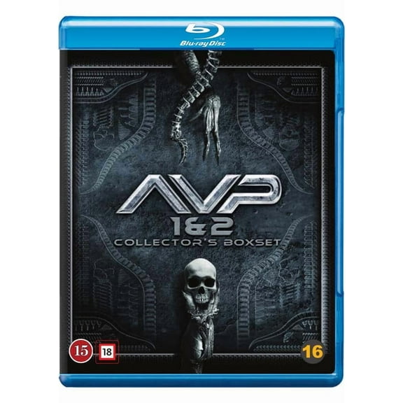 Alien vs. Predator 1-2 ( AVP: Alien vs. Predator / AVPR: Aliens vs Predator - Requiem ) ( Alien vs. Predator / Aliens vs. Predator: Requiem ) [ Blu-Ray, Reg.A/B/C Import - Denmark ]