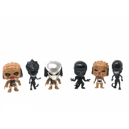 Alien vs Predator Action Figures and Cake Toppers