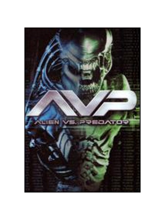 Pre-Owned Alien vs. Predator DVD Lenticular Cover by Paul W.S. Anderson Horror Creature Film