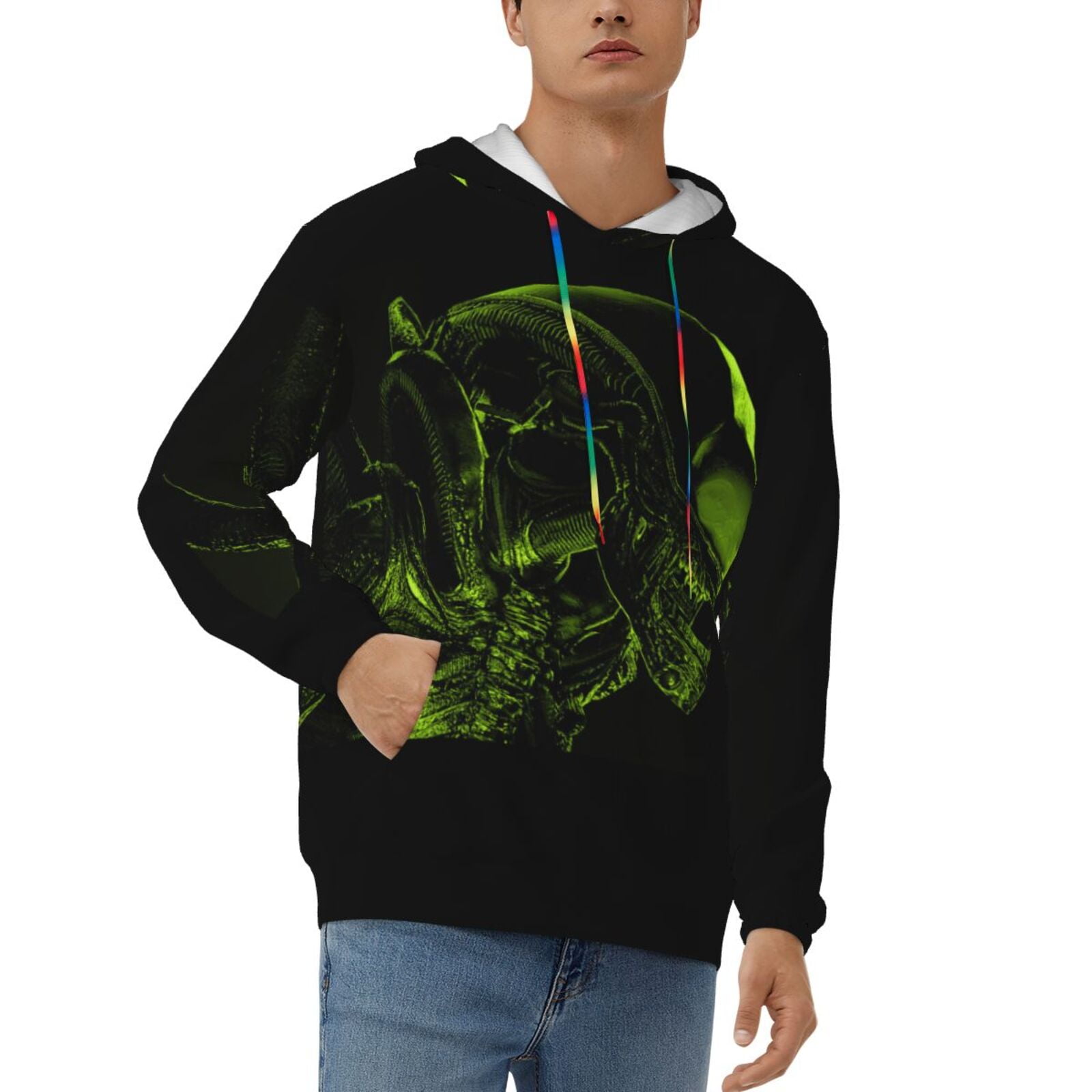 Alien vs Predator Xenomorph Unisex Men's/Women's Cartoon Hoodie Fashion