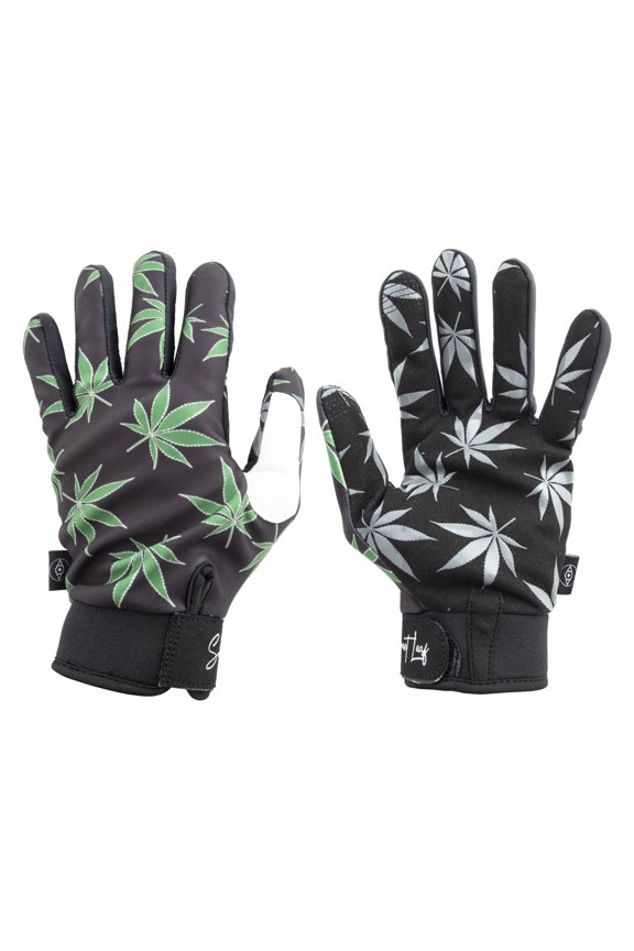 Sweet Leaf Gloves Black XL Unisex Full Finger