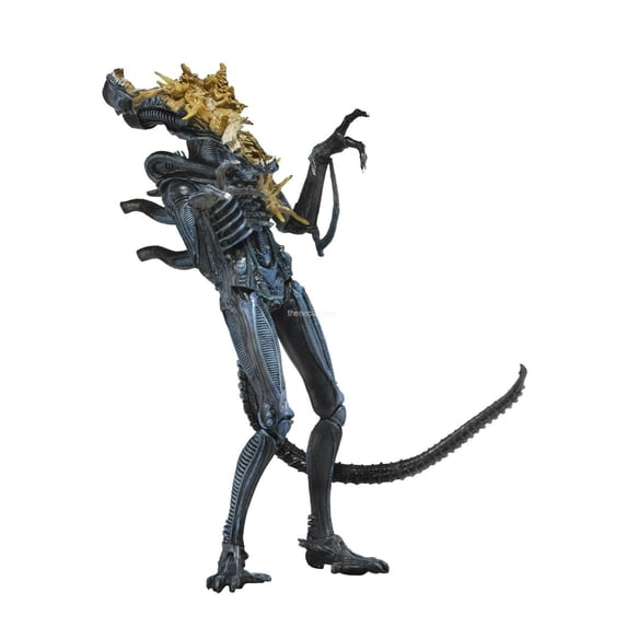Aliens - 7" Scale Action Figure - Series 12 - Blue Battle Damaged Warrior - NECA