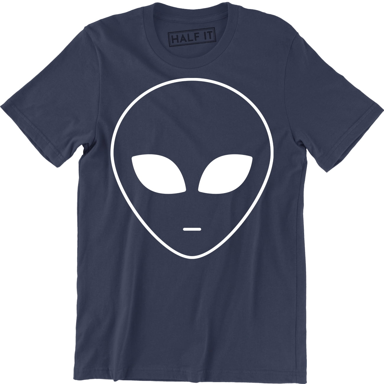 Aliens Adult Alien Head UFO Sci-Fi Space Galaxy Planets Gift T-Shirt ...